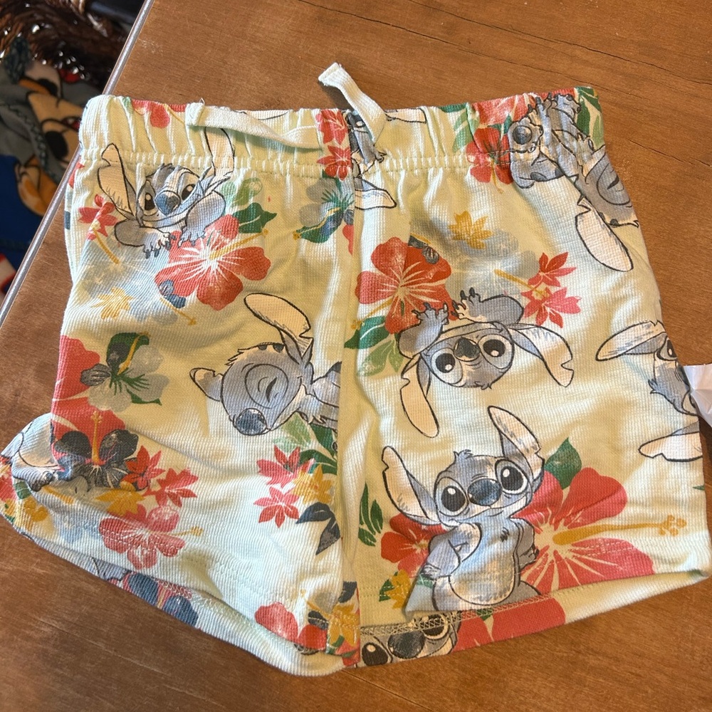 Kids stitch Print Disney Shorts
